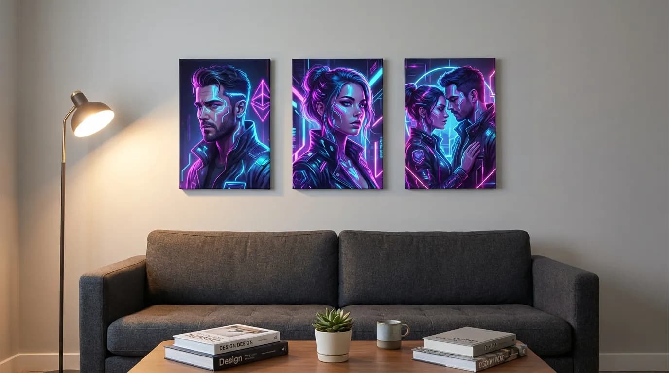 Gallery wall display