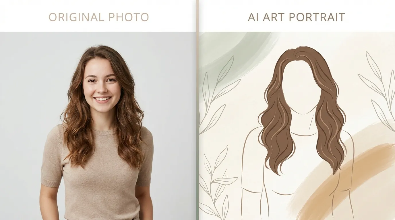 Before and after transformation