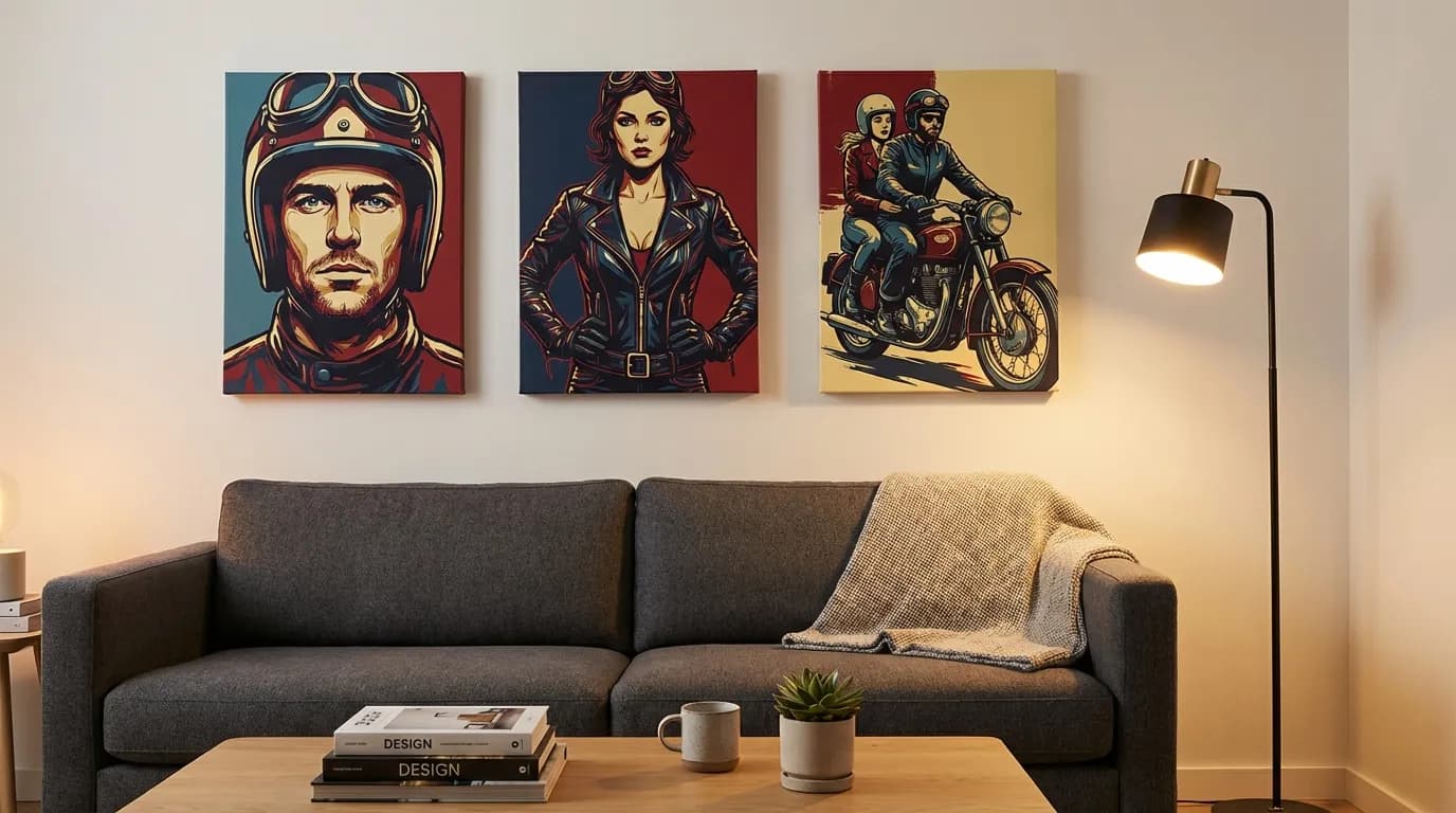 Gallery wall display