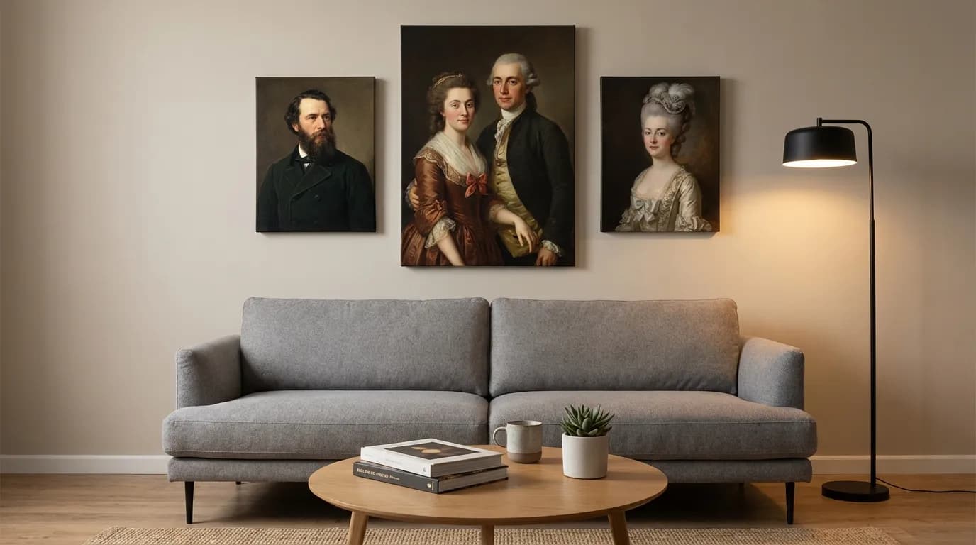 Gallery wall display