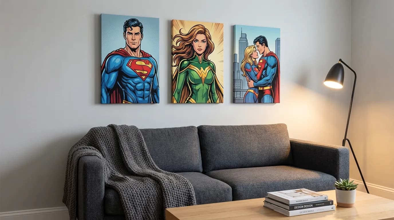 Gallery wall display