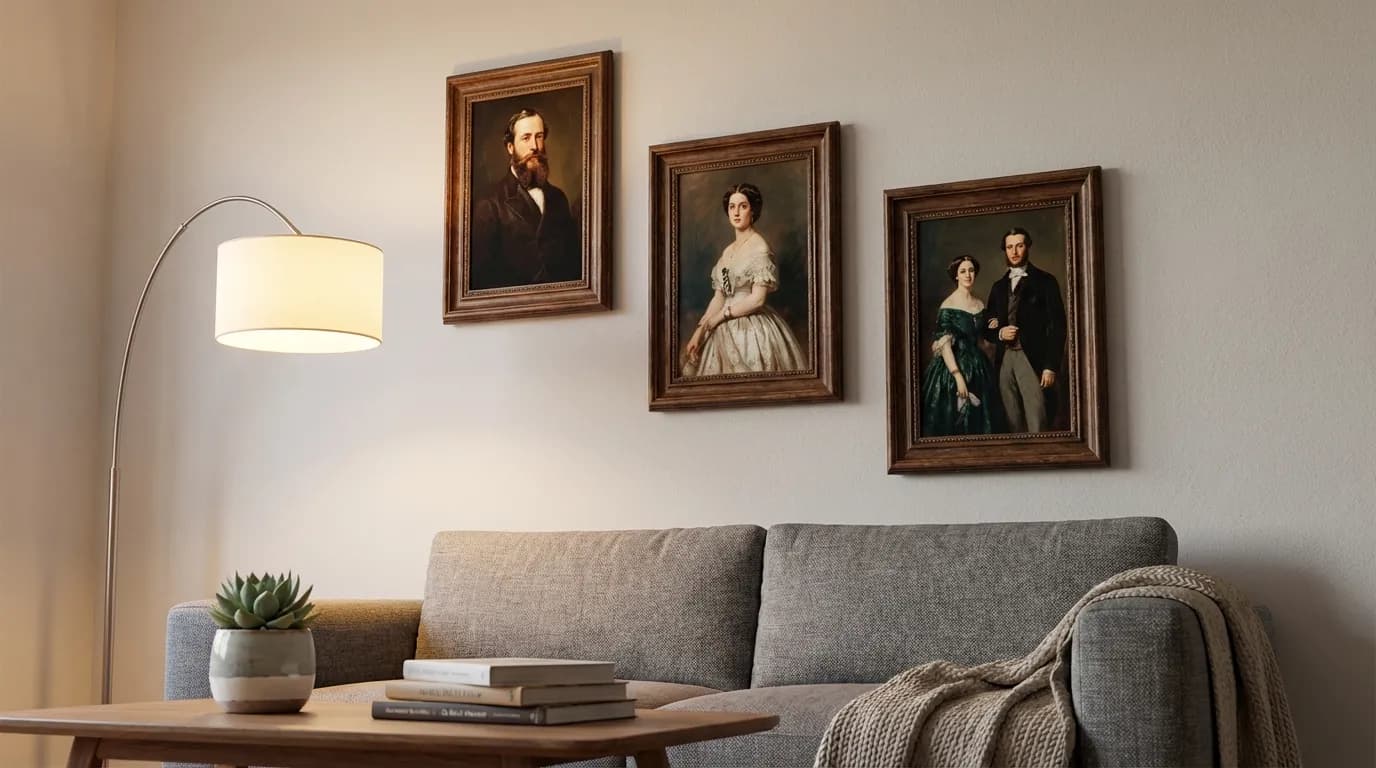 Gallery wall display