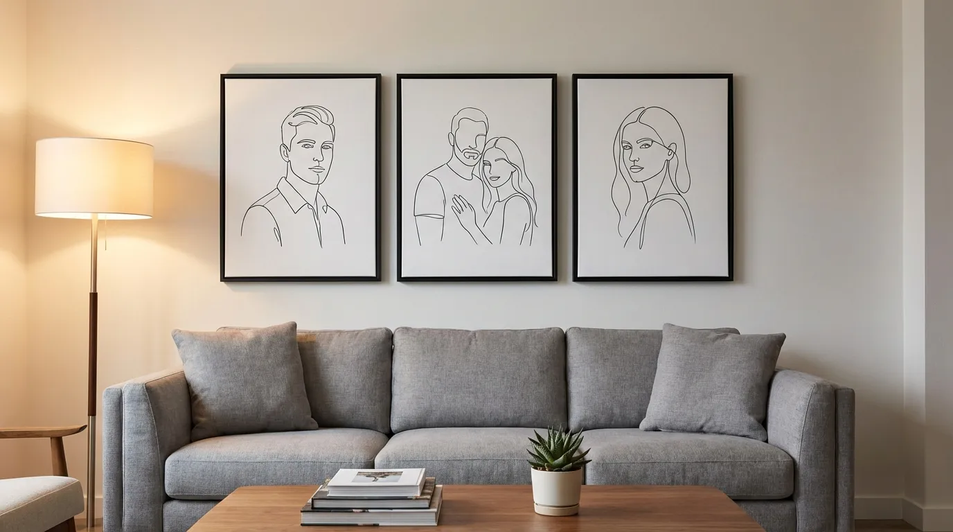 Gallery wall display