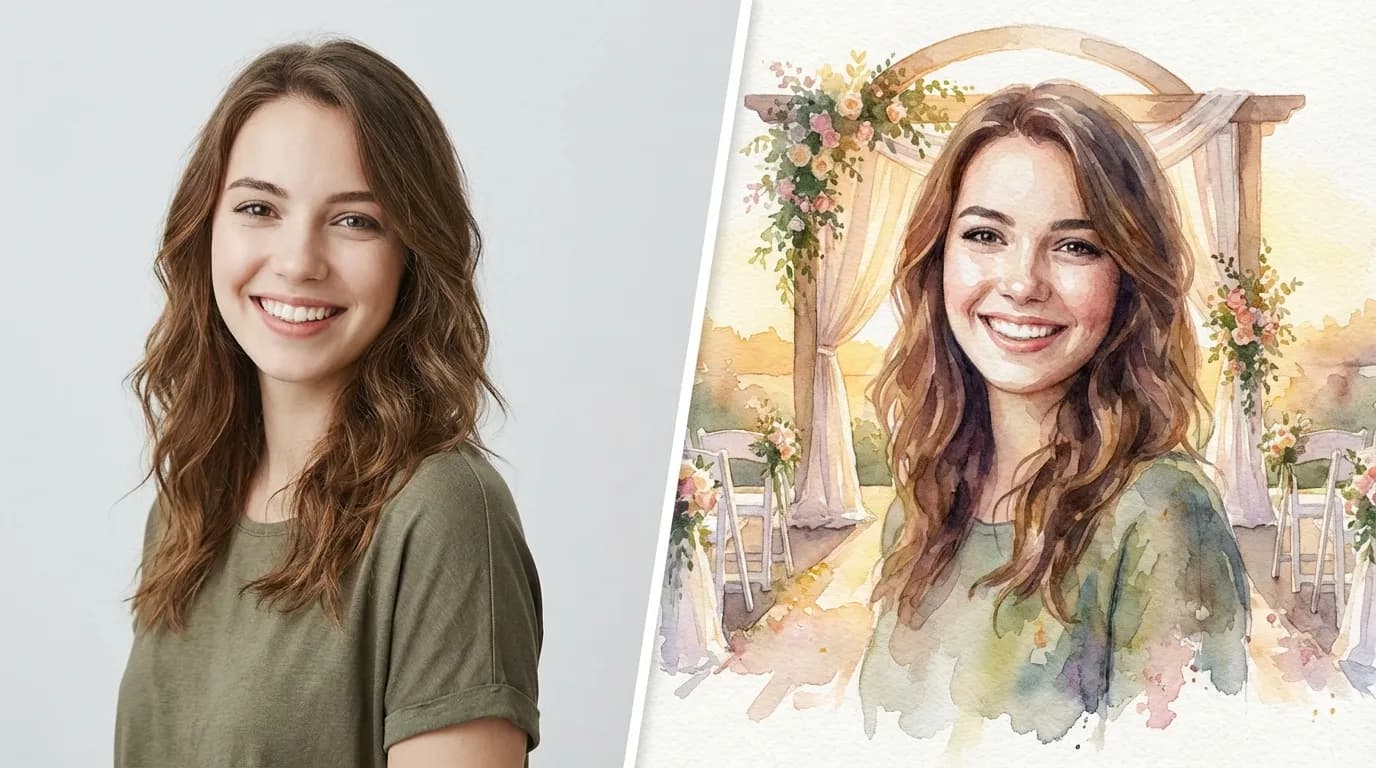 Before and after transformation