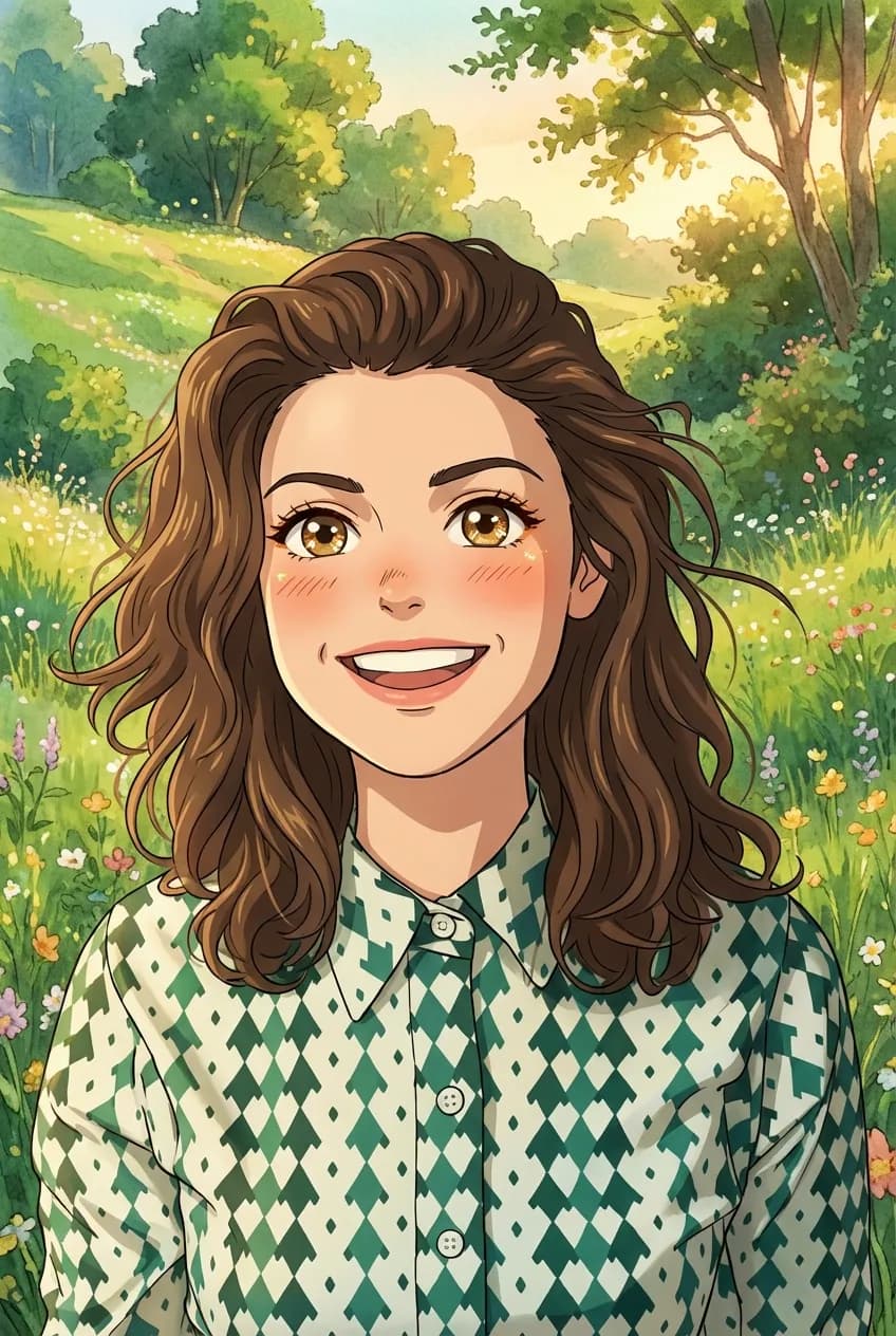 Anime portrait style