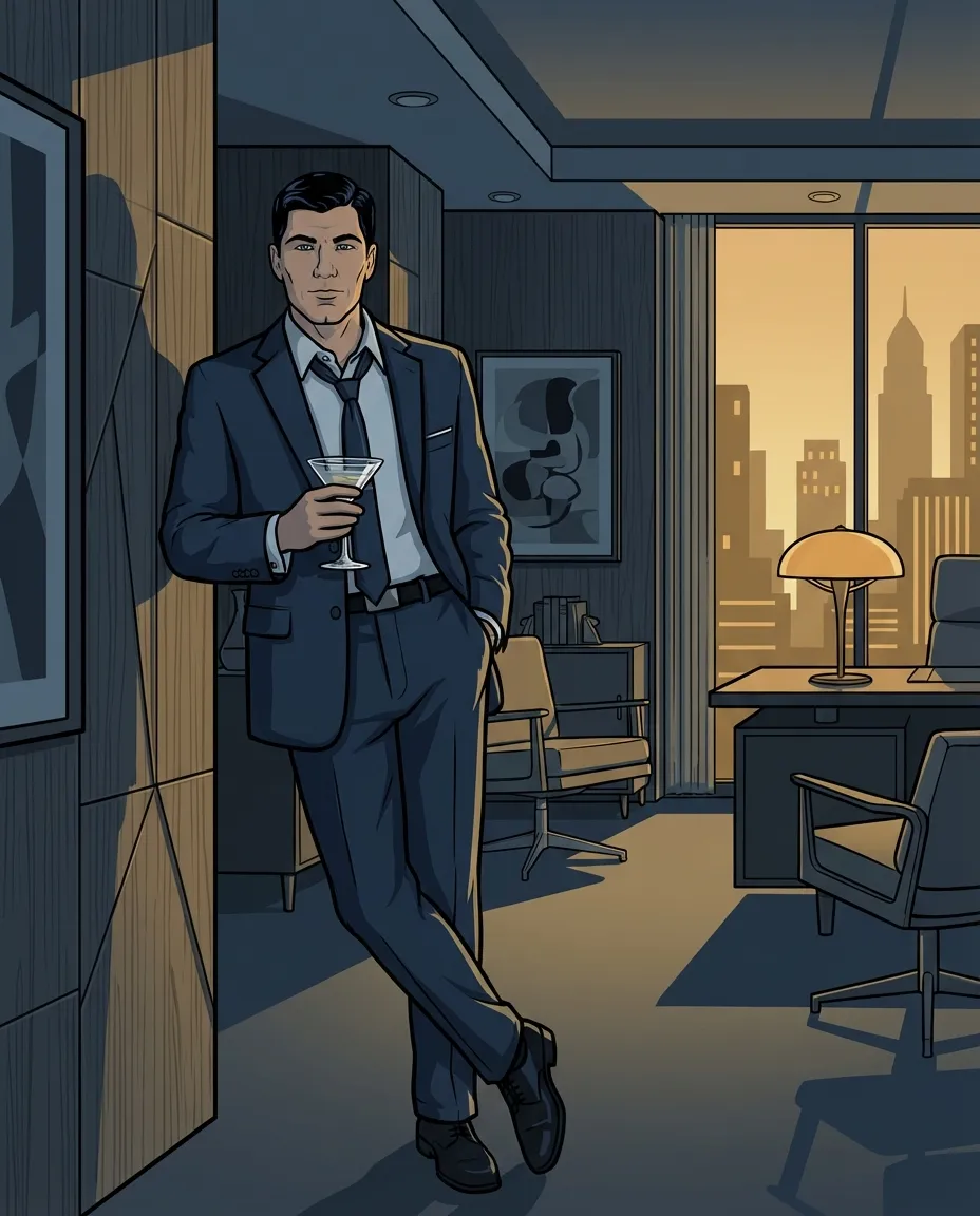 Archer Portrait AI portrait example