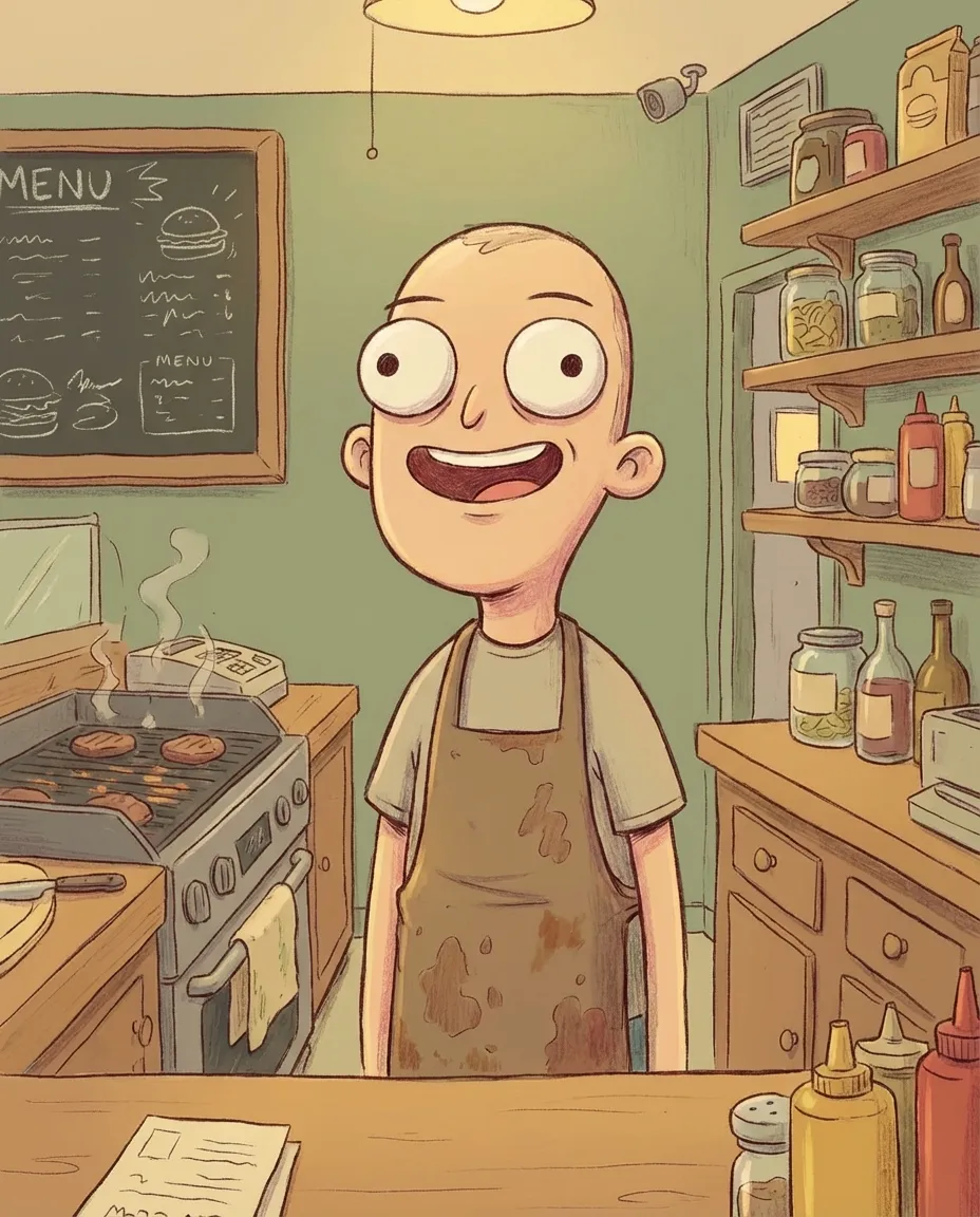 Bob's Burgers Portrait AI portrait example