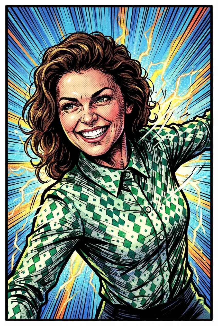 Comic Book portrait style