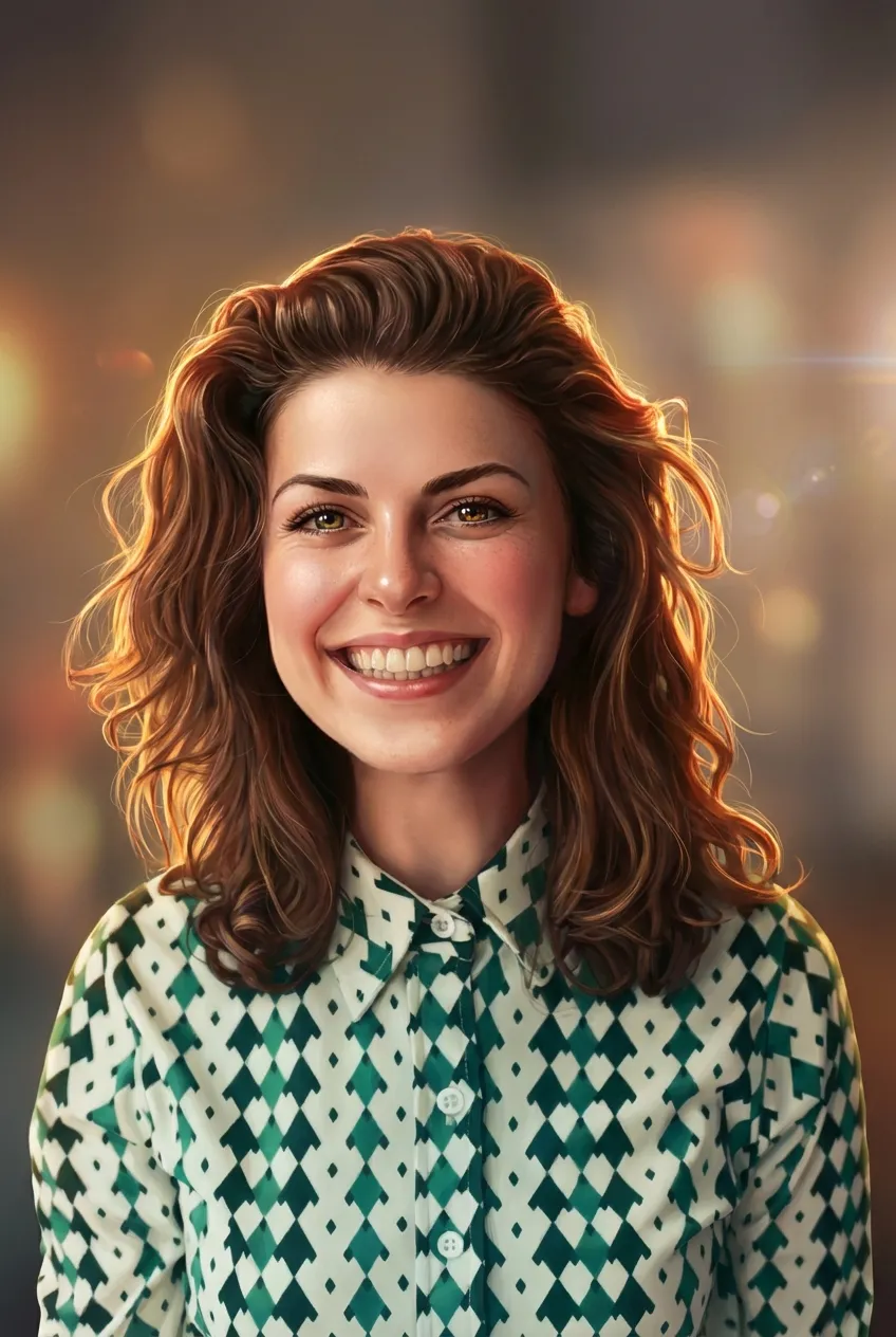Digital Portrait example