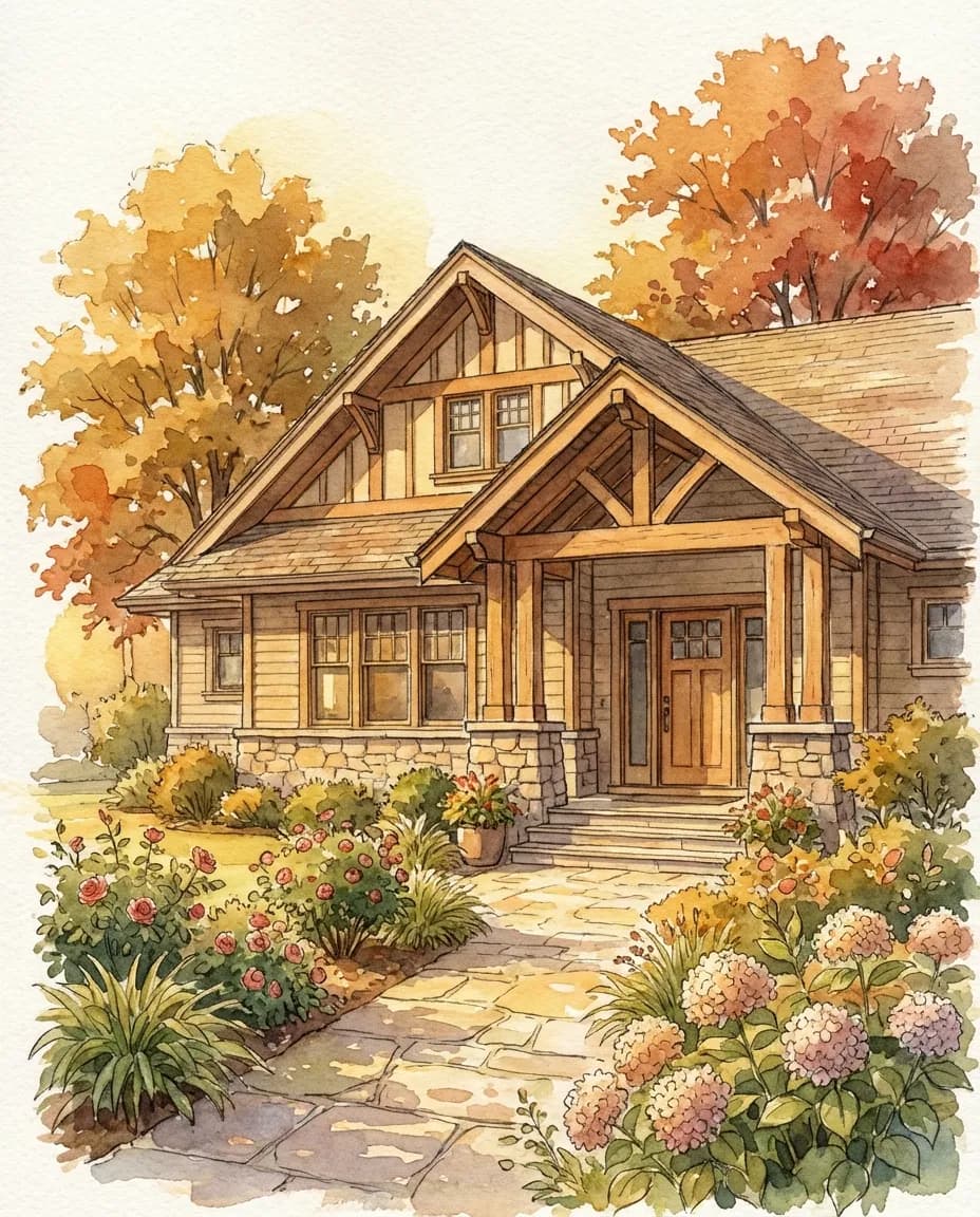 House Portrait AI portrait example