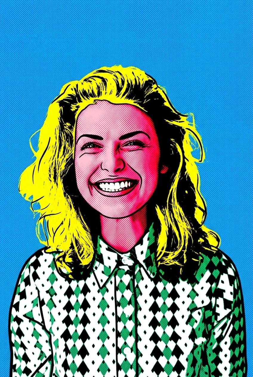 Pop Art portrait style