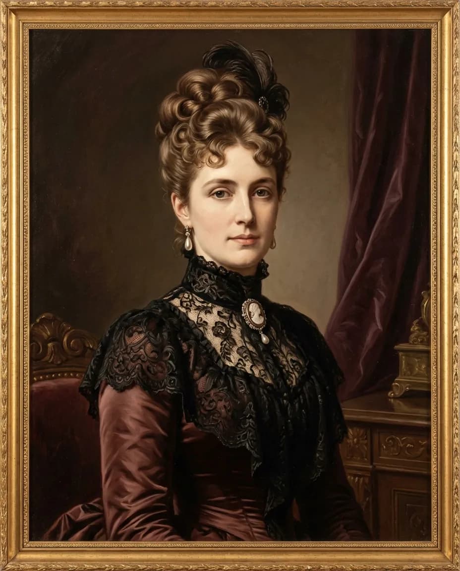 Victorian Portrait AI portrait example