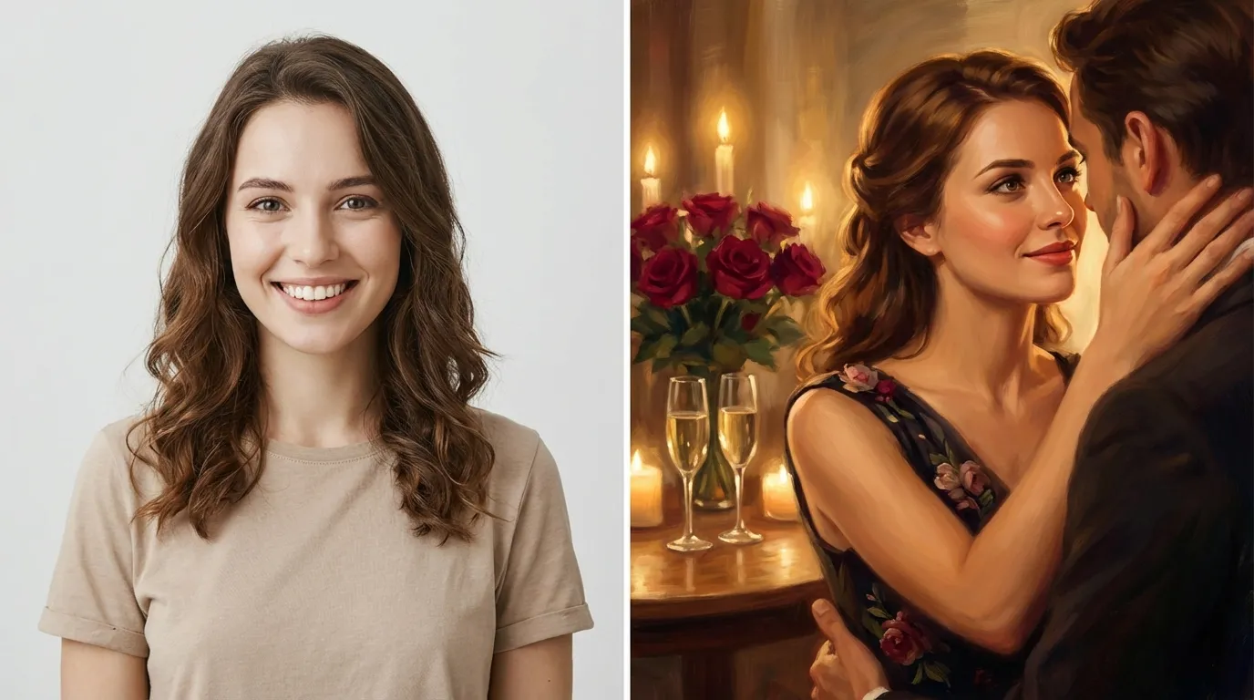 Before and after transformation