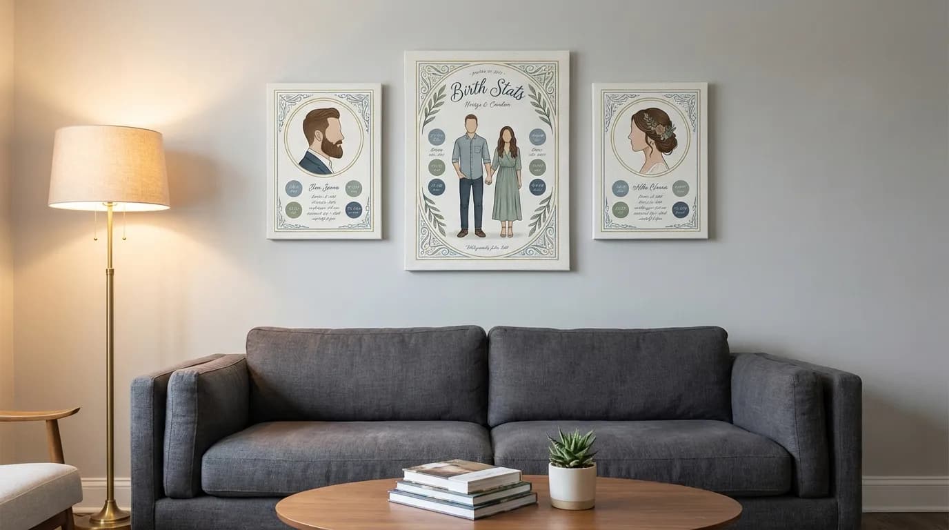 Gallery wall display