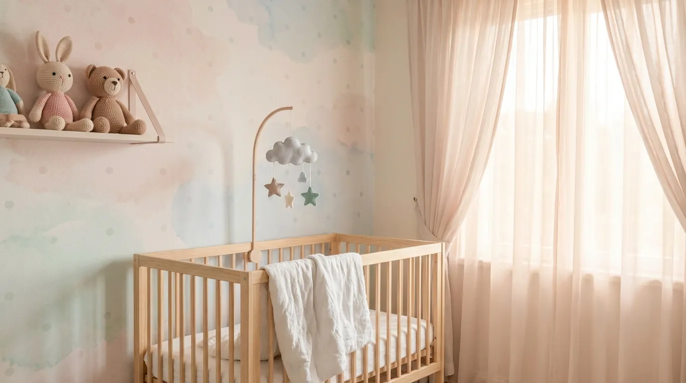 Baby birth stat poster background