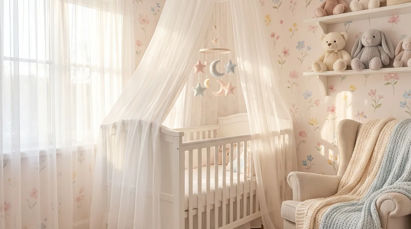 Baby portrait background