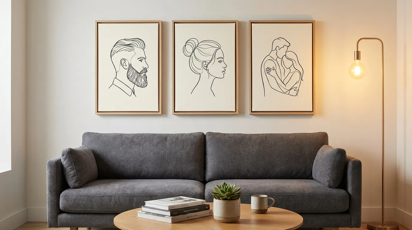 Gallery wall display