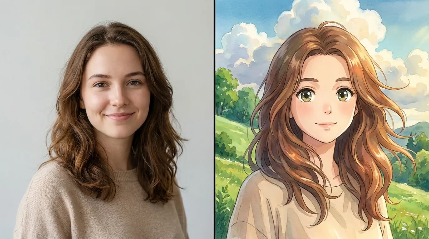 Before and after transformation