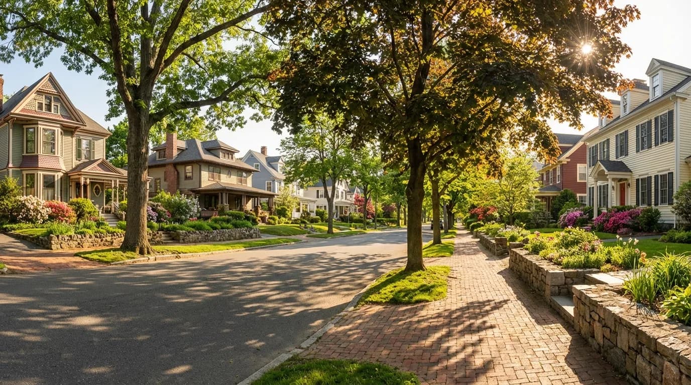 House portrait background