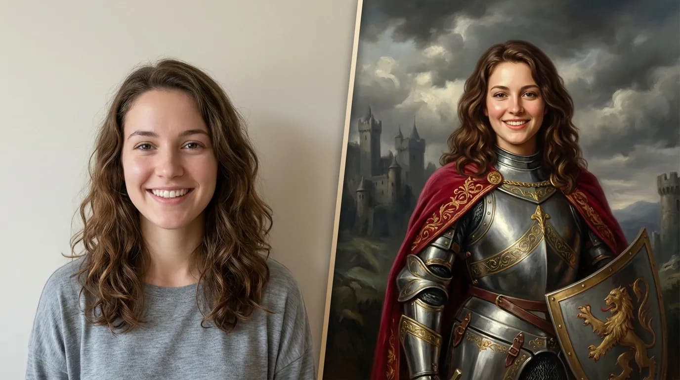 Before and after transformation