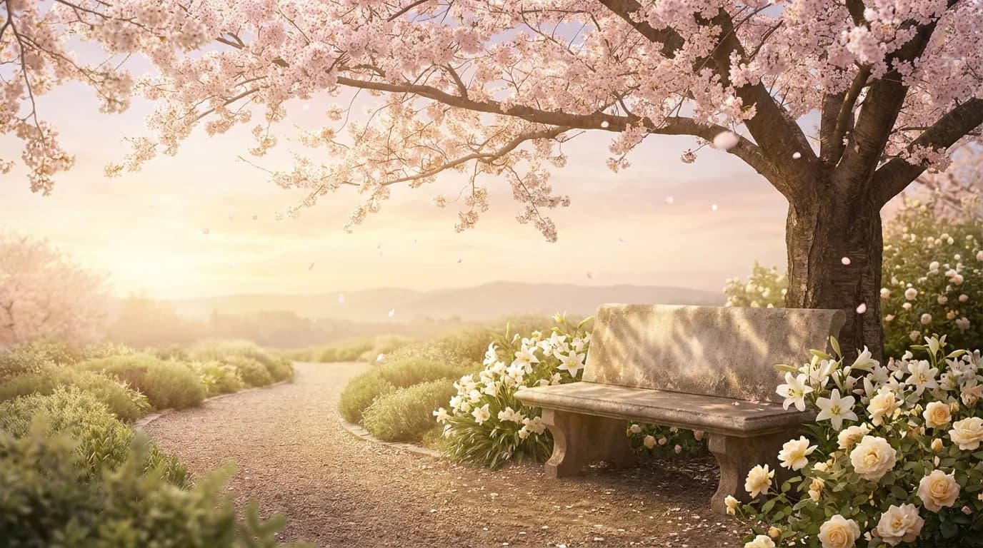 Memorial portrait background