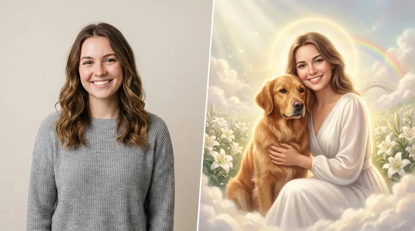 Before and after transformation