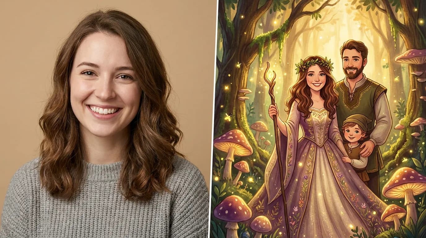 Before and after transformation