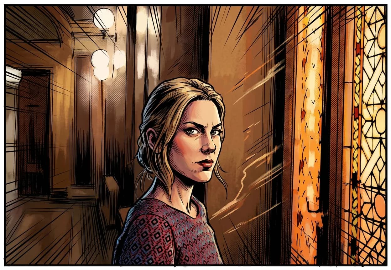 Comic Book Portrait gift idea